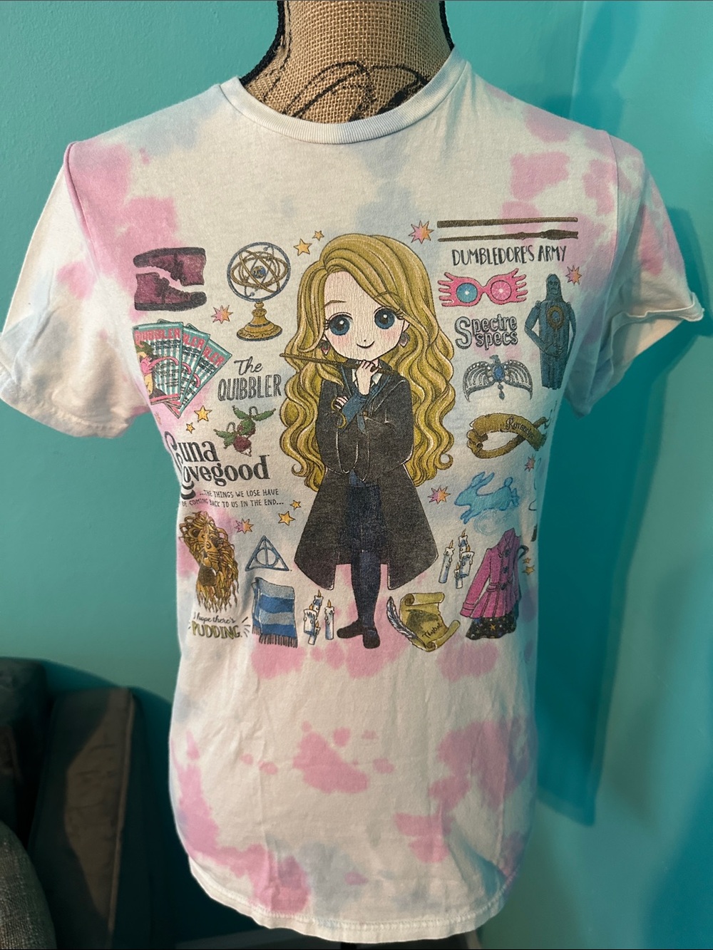 Wizarding World Of Harry Potter Luna Lovegood Graphic Tshirt S